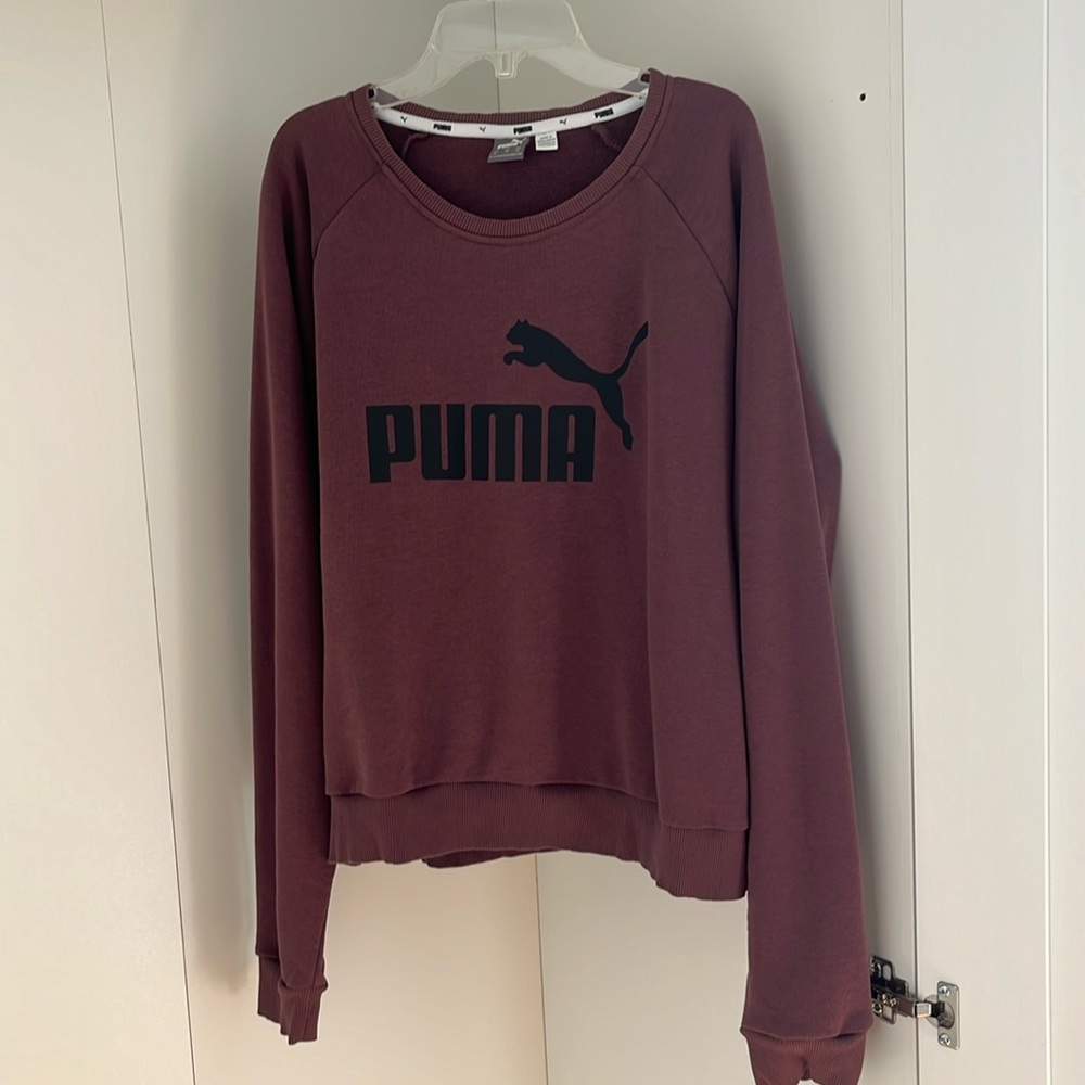 Puma XL scoop neck sweatshirt